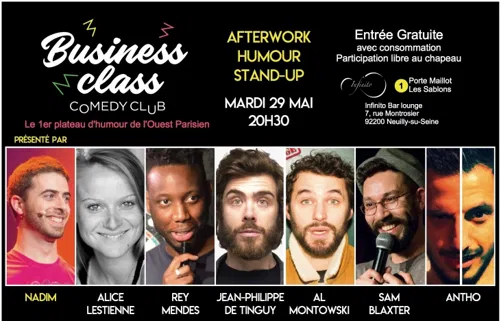 Affiche de Business Class Comedy Club