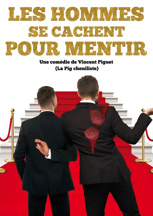 Affiche de Les hommes se cachent pour mentir