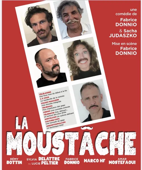 Affiche de La moustâche