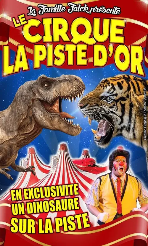Affiche de Le Cirque La Piste d'Or dans Happy Birthday