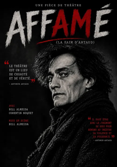 Affiche de Affamé (La faim d'Artaud)