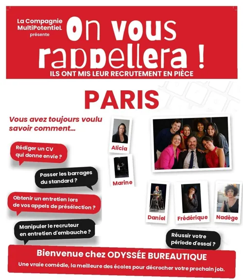 Affiche de On vous rappellera