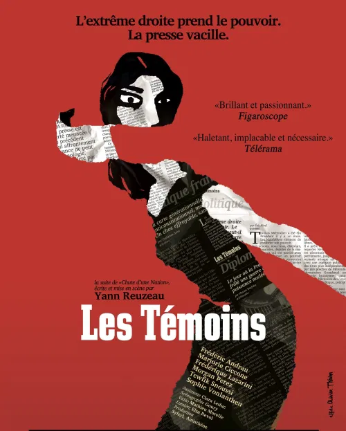 Affiche de Les Témoins | suivi d'une rencontre débat avec des journalistes du Monde