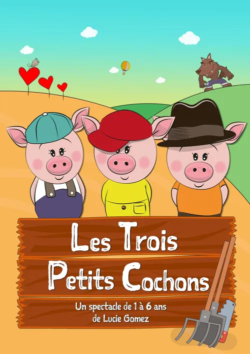 Affiche de Les trois petits cochons