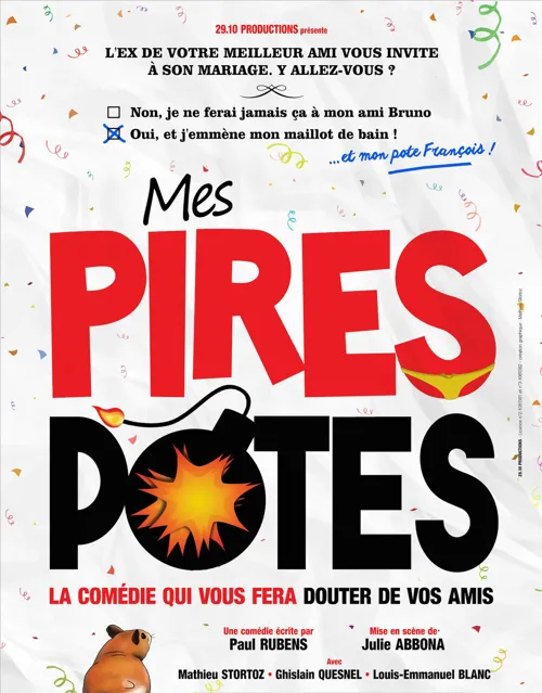 Affiche de Mes pires potes