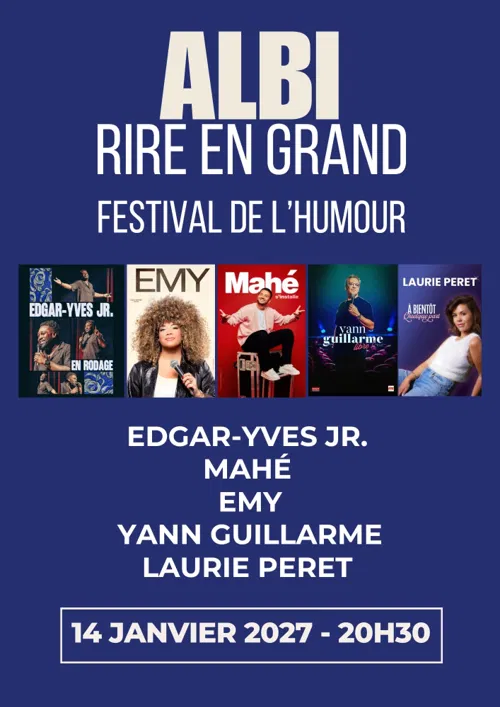 Affiche de Festival Rire en Grand