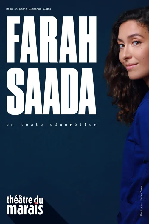 Affiche de Farah Saada dans En toute discrétion