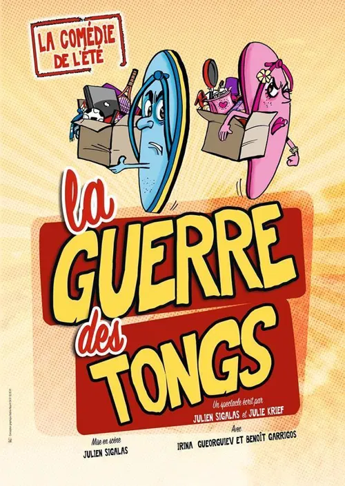 Affiche de La guerre des tongs