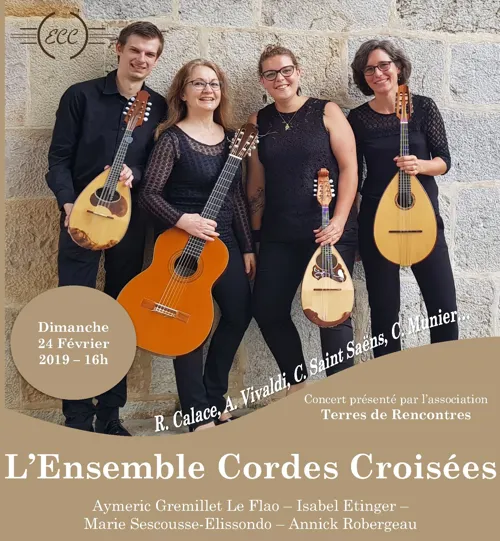 Affiche de L'Ensemble Cordes Croisées