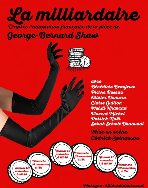 Affiche de La milliardaire