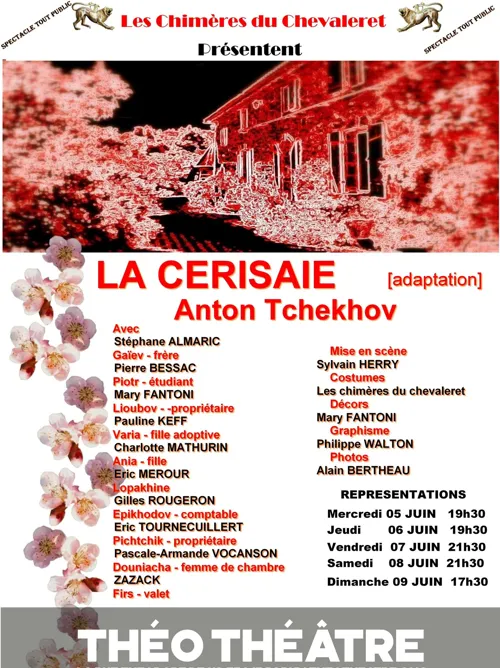 Affiche de La Cerisaie