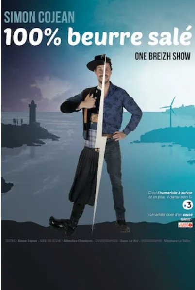 Affiche de Simon Cojean dans 100% beurre salé
