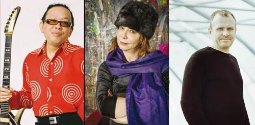 Affiche de Régis Huby + Nguyen Lê + Rita Marcotulli