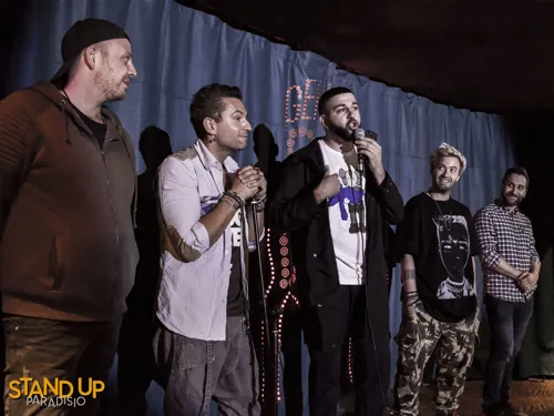 final stand up paradisio seb mellia nino arial syphax fonzie franjo comedy club paris 6 