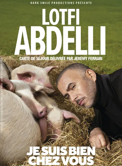 Affiche de Lotfi Abdelli dans Je suis bien chez vous