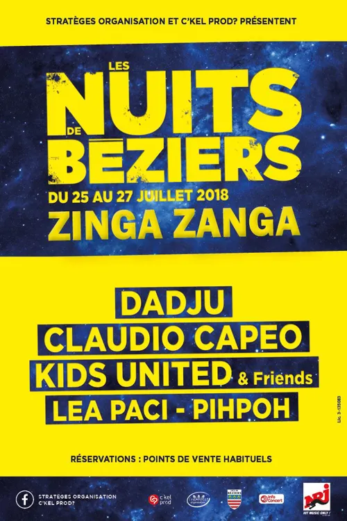 Affiche de Claudio Capéo + Pihpoh