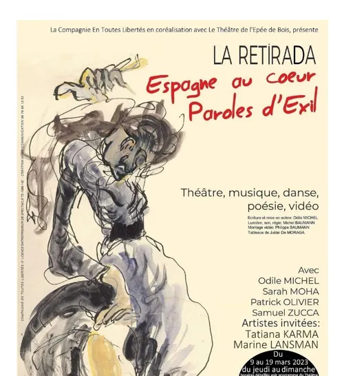Affiche de La Retirada – Espagne au coeur, paroles d'exil