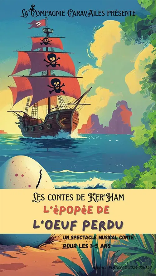 Affiche de Les contes de Ker'Ham : L'épopée de l'oeuf perdu