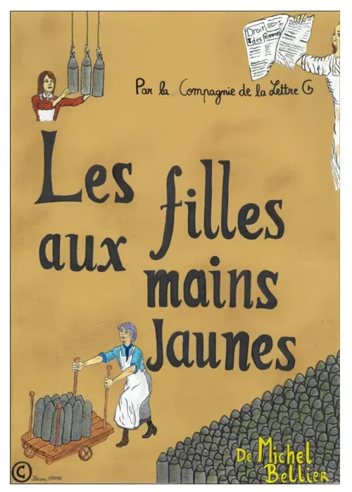 Affiche de Les filles aux mains jaunes
