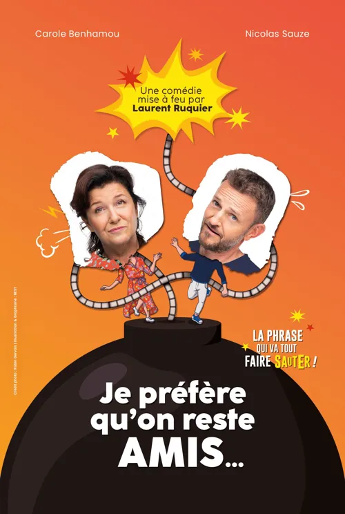 Affiche de Je préfère qu'on reste amis