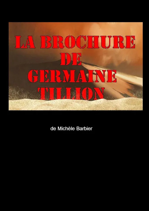 Affiche de La brochure de Germaine Tillion