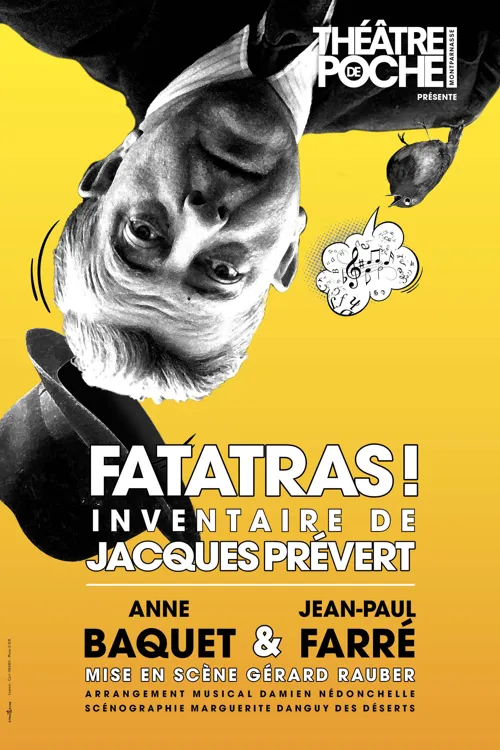 Affiche de Fatatras ! Inventaire de Jacques Prévert