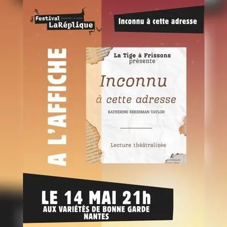Affiche de Inconnu à cette adresse
