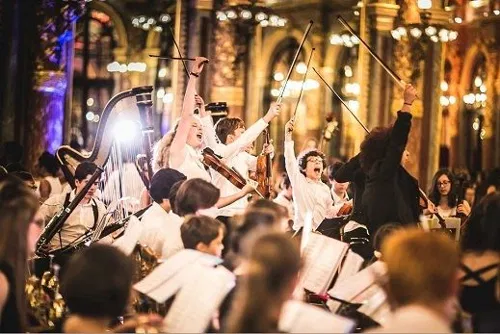 Affiche de Concert du nouvel an des Petites Mains Symphoniques