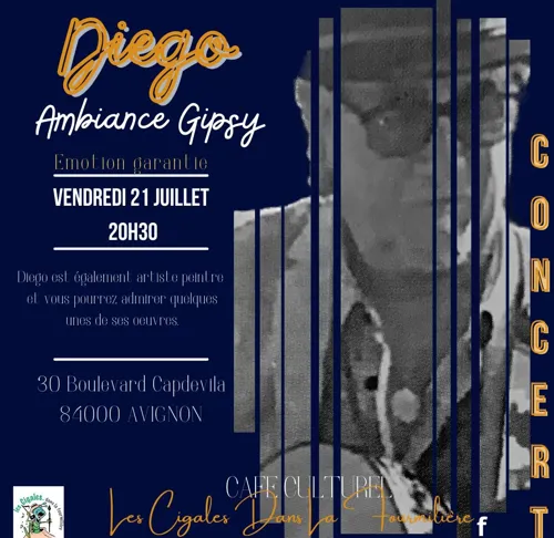 Affiche de Diego Ambiance Gipsy