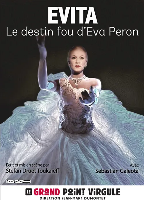Affiche de Evita, le destin fou d'Eva Peron