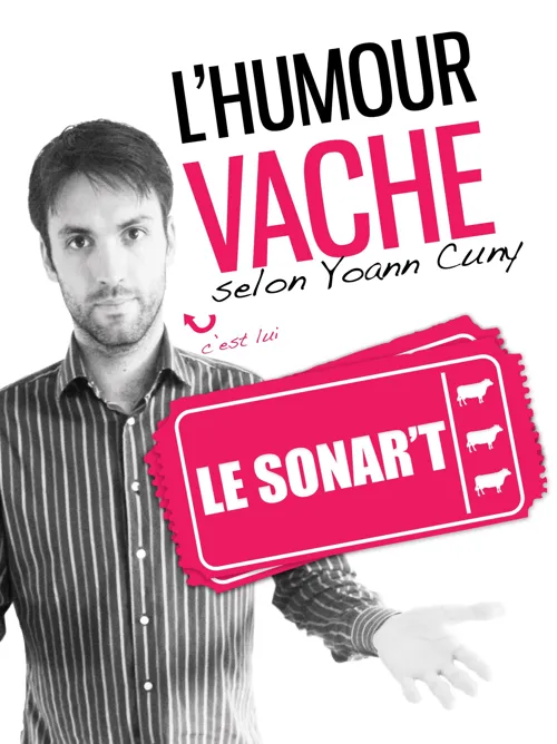 Affiche de Yoann Cuny dans L'humour Vache