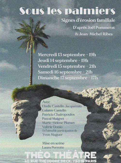 Affiche de Sous les palmiers