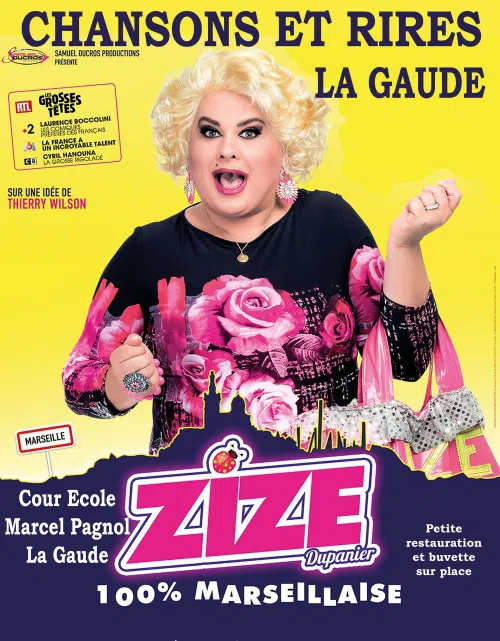 Affiche de Zize dans 100% Marseillaise