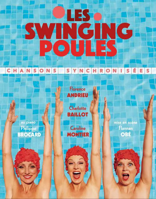 Affiche de Les Swinging Poules... se jettent à l'eau !