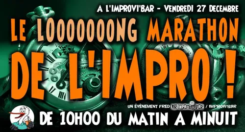 Affiche de Le looooooong marathon de l'impro !