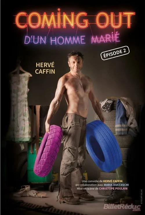 Affiche de Hervé Caffin dans Coming out d'un homme marié