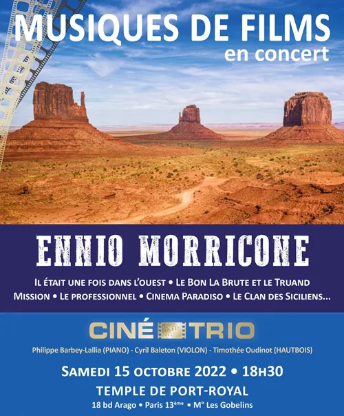 Affiche de Ennio Morricone