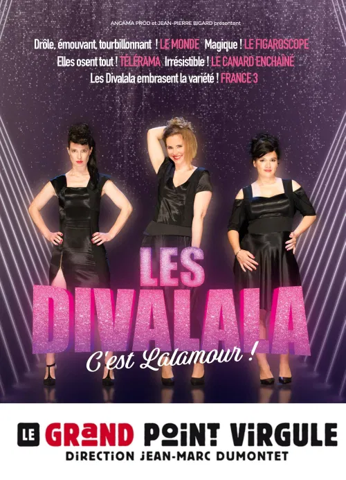 Affiche de Les Divalala dans C'est Lalamour !