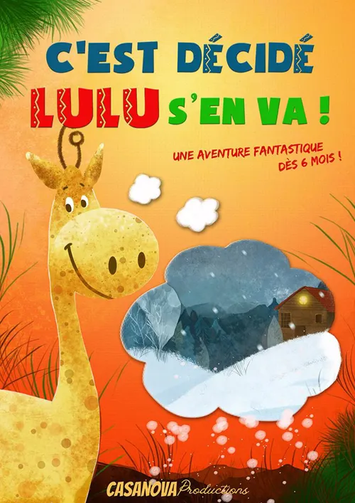 Affiche de C'est décidé Lulu s'en va !