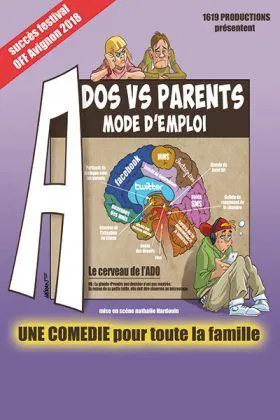 Affiche de Ados vs Parents mode d'emploi