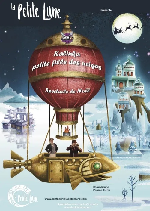 Affiche de Kalinka, petite fille des neiges.