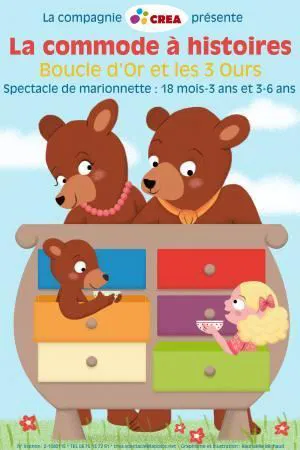 Affiche de Boucle d'Or et les 3 ours