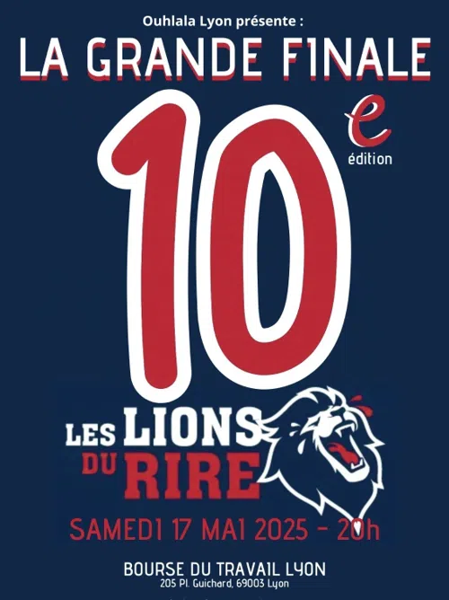 Affiche de Festival Les lions du rire | Edition 10