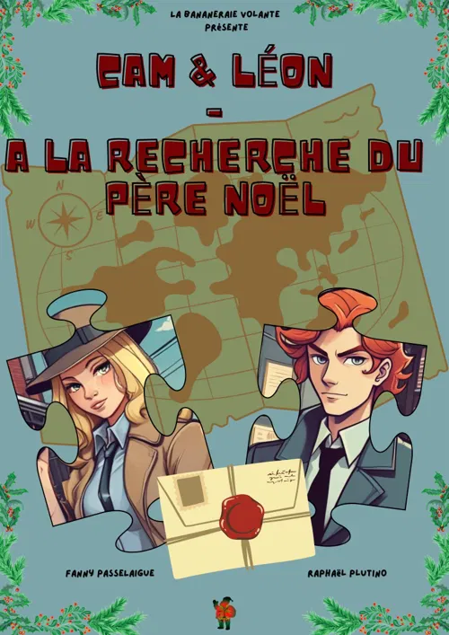 Affiche de Cam & Léon à la recherche du père Noël
