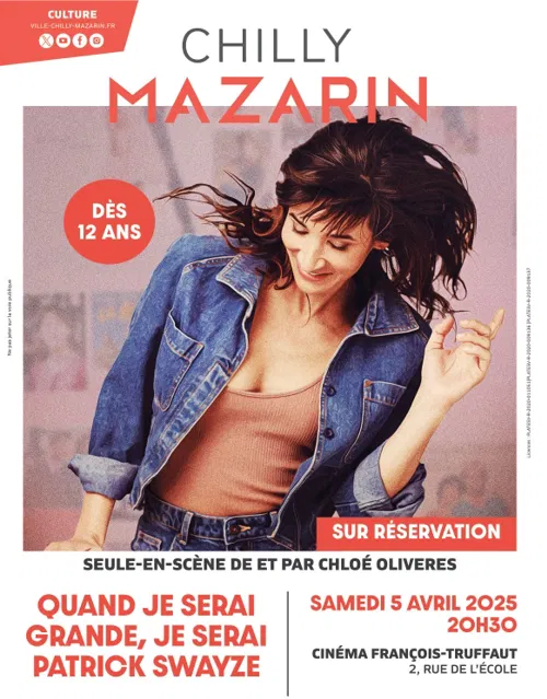 Affiche de Quand je serai grande, je serai Patrick Swayze