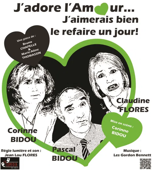 Affiche de J'adore l'amour... J'aimerais bien le refaire un jour !