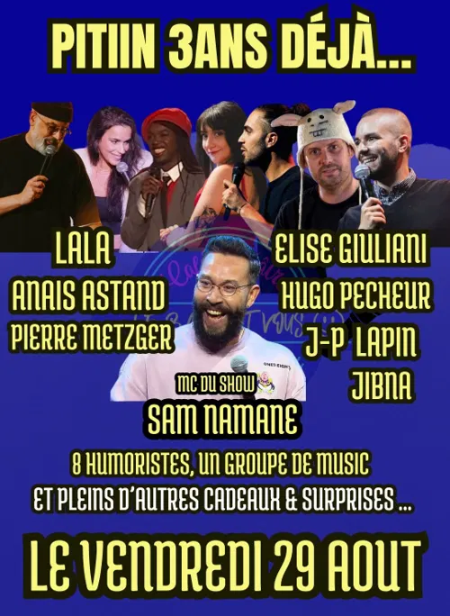 Affiche de 3 ans déjà...