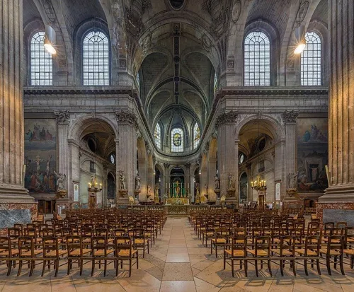 Affiche de Viste guidée : Saint-Sulpice, la plus grande église de Paris, et son quartier | par Michel Lhéritier