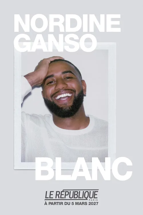 Affiche de Nordine Ganso dans Blanc