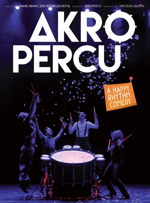 Affiche de AkroPercu : A Happy Rythm Comedy
